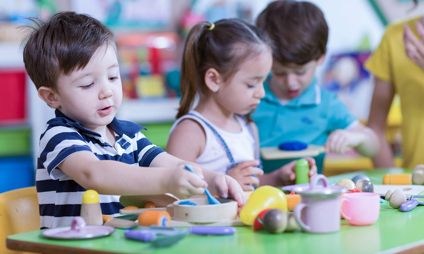 Children playing at an Early Learning Centre